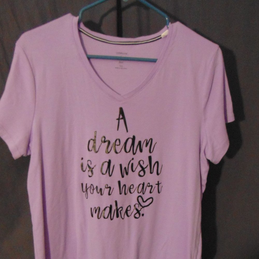 LN Croft and Barrow Pink XL T-Shirt